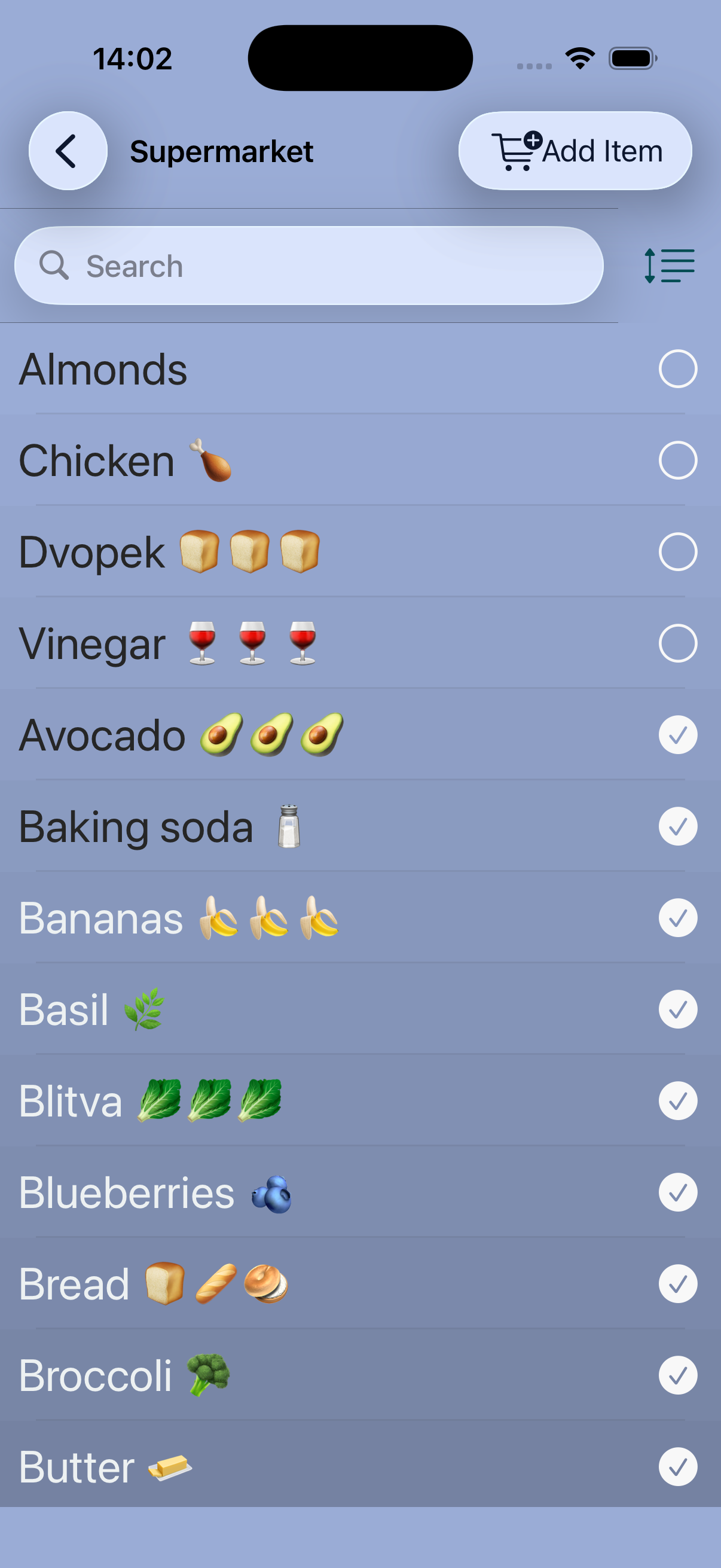 ShoppingCart Screenshot 2