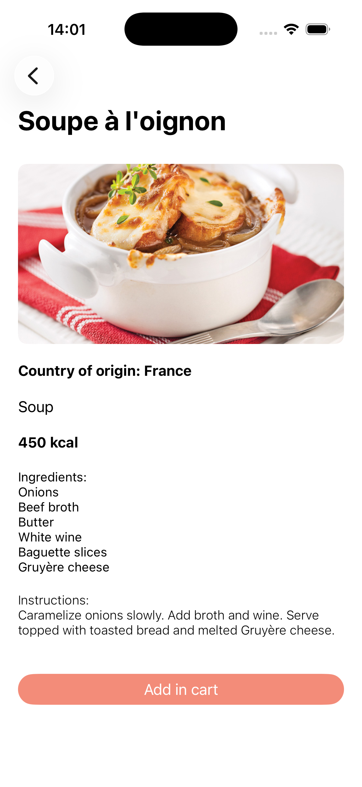 ShoppingCart Screenshot 7